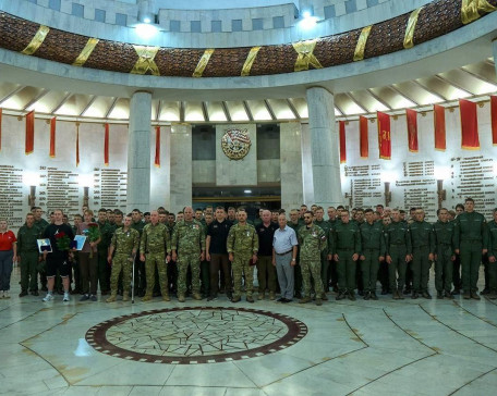 В Музее-панораме «Сталинградская битва» наградили бойцов и двух молодых ребят