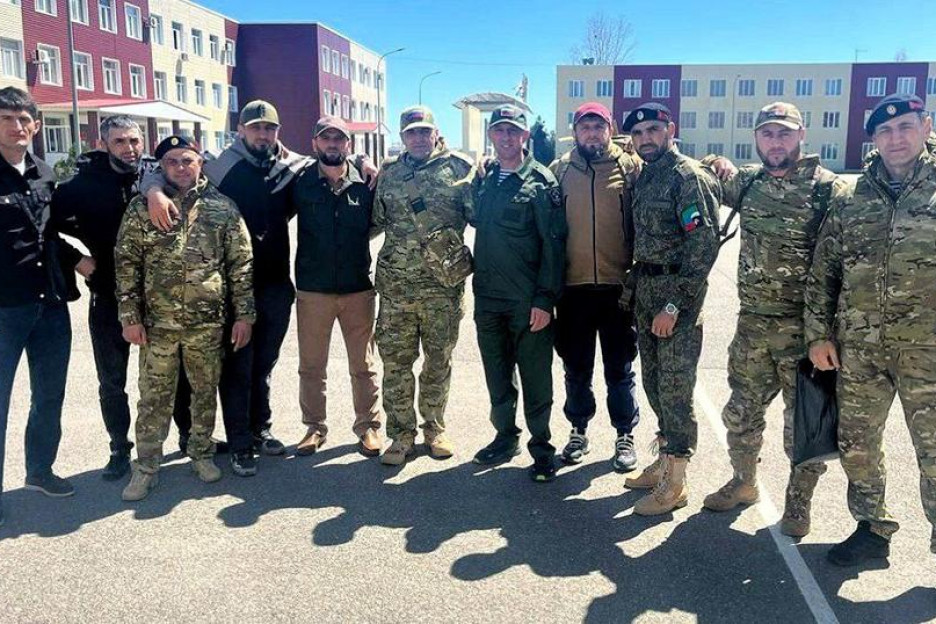 Председатель Ассоциации ветеранов СВО в Хасавюрте Адилгере Адилбиев отправился на передовую