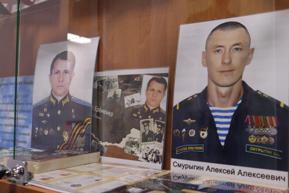 В Тамбовской области открыли экспозицию в честь героев СВО