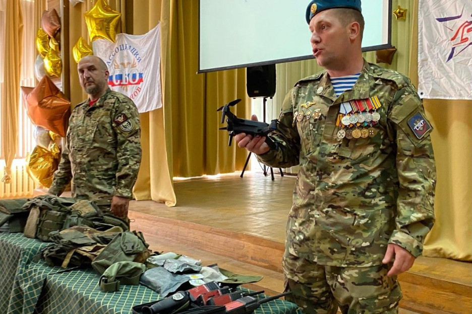 Ветераны СВО Самарской области провели «классную встречу» в тольяттинской школе