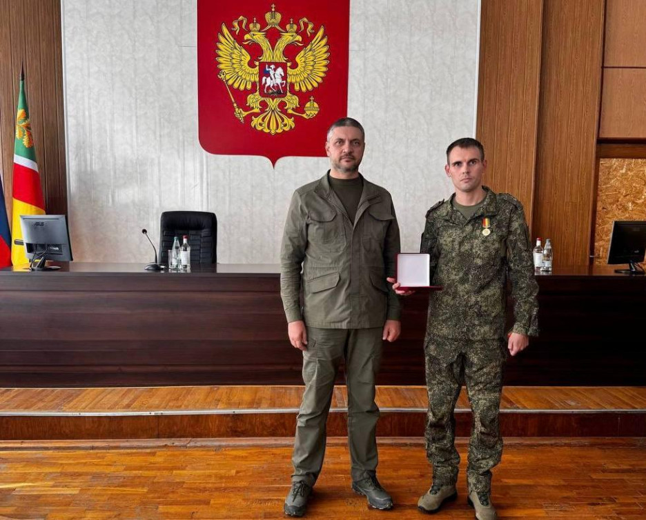Руководитель Дубненского отделения Ассоциации ветеранов СВО награждён медалью «За честь и мужество»