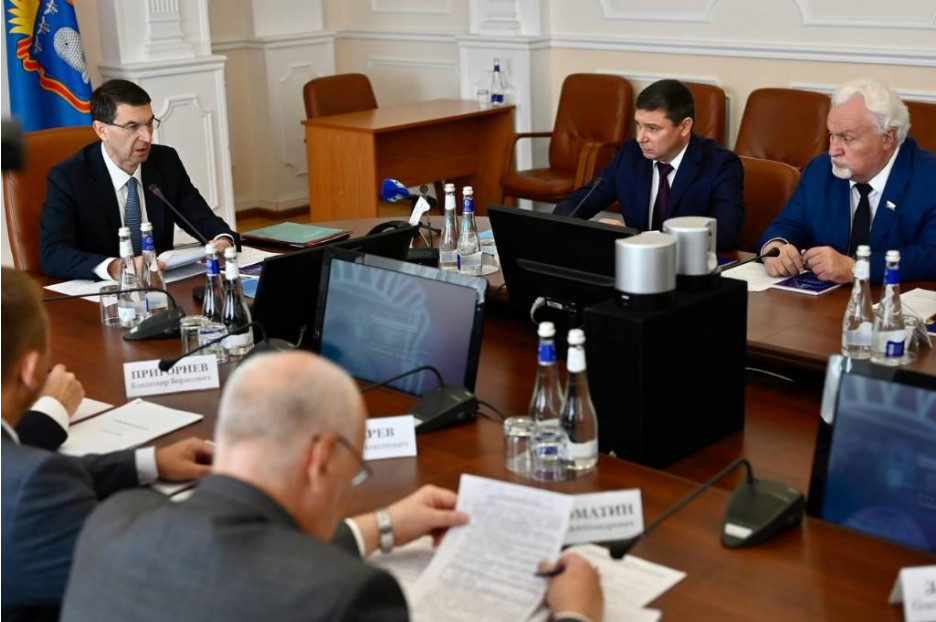 Полпред в ЦФО Щеголев провел совещание в правительстве Тамбовской области