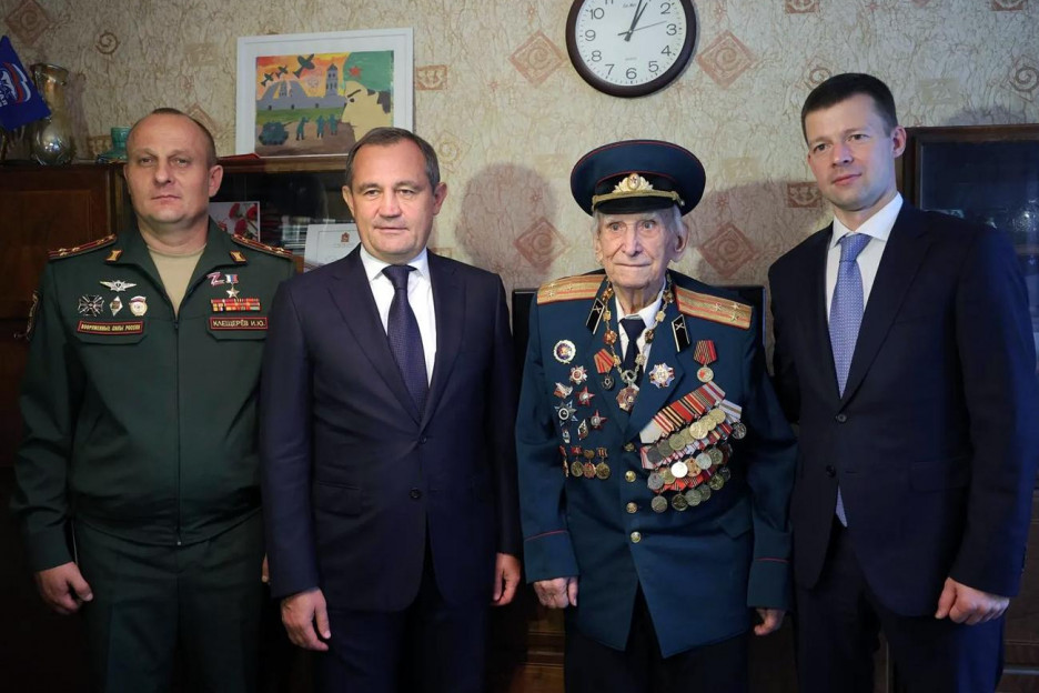 Ассоциация ветеранов СВО поздравила участника Великой Отечественной войны с 104-летием
