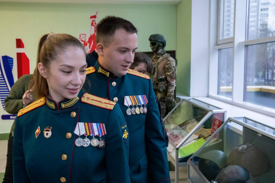 В школе «Интеграл» в Москве открылся Музей СВО