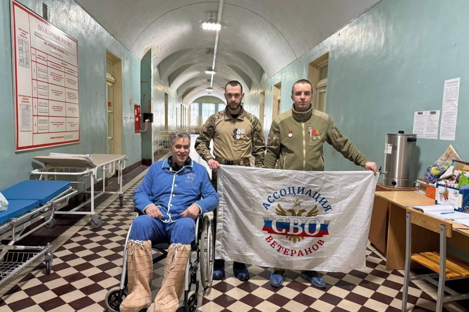 Оказали помощь боевому товарищу, проходящему лечение и восстановление после ранений в госпитале