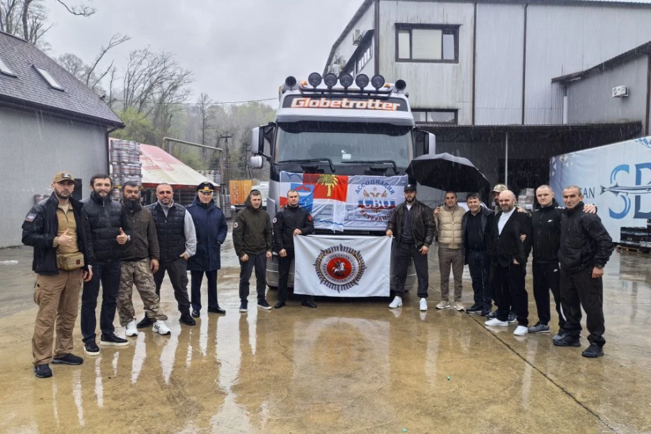 Из Сочи в Дагестан выехал двадцатитонник с гуманитарной помощью, собранной Ассоциацией ветеранов СВО.