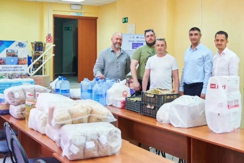 Ассоциация ветеранов СВО Самарской области оказывает помощь жильцам дома в Сызрани, пострадавшего от атаки БПЛА