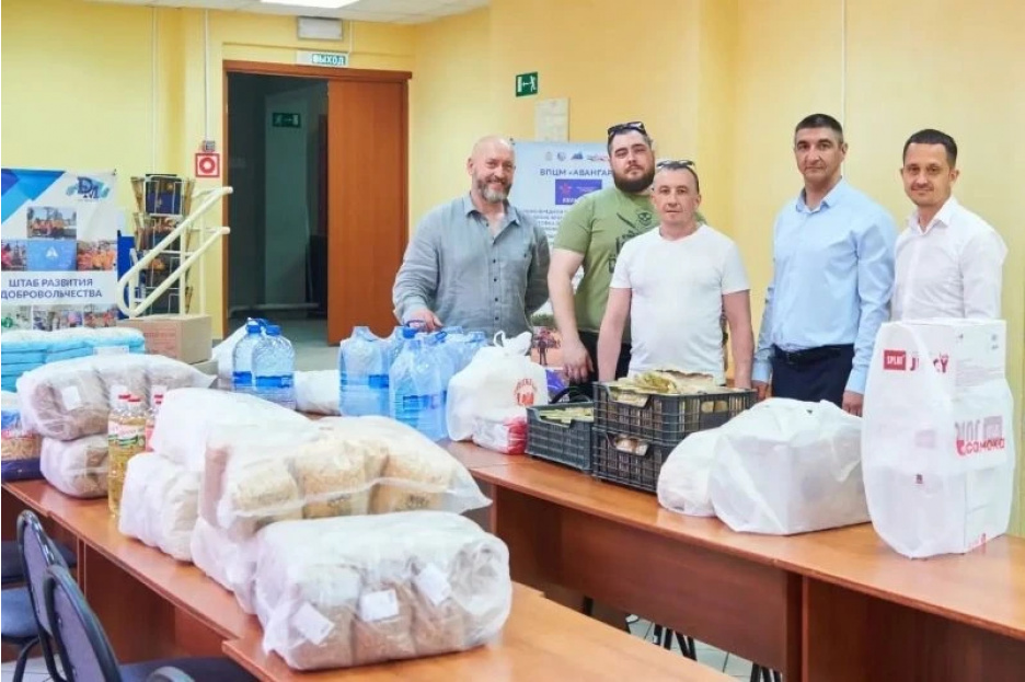 Ассоциация ветеранов СВО Самарской области оказывает помощь жильцам дома в Сызрани, пострадавшего от атаки БПЛА