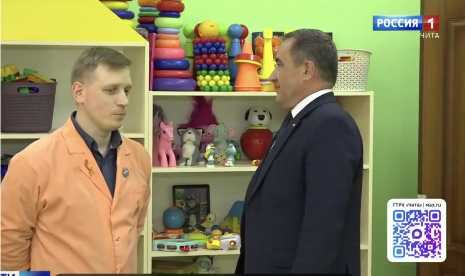 Член Ассоциации ветеранов СВО Забайкальского края Михаил Семенищев открыл детский сад