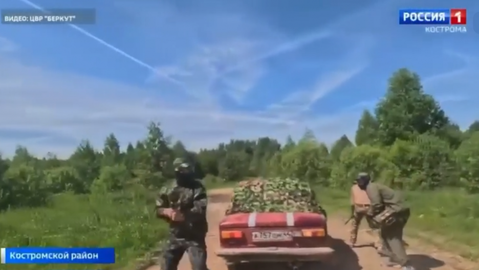 В Костромском районе прошли соревнования по автопейнтболу для юных участников проекта «СВОи Дети»