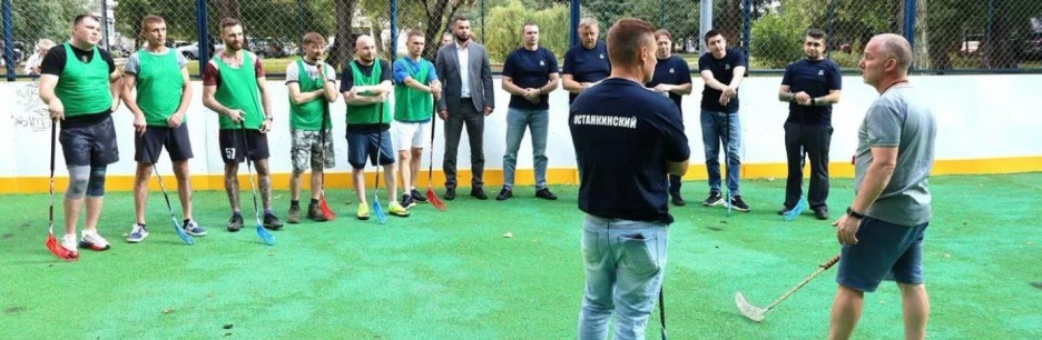 Ассоциация ветеранов СВО Москвы организовала мастер-класс по флорболу