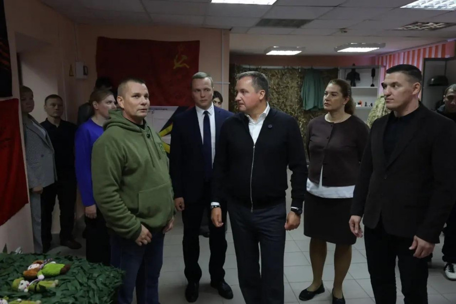 Губернатор Архангельской области Александр Цибульский встретился с участниками Ассоциации ветеранов СВО