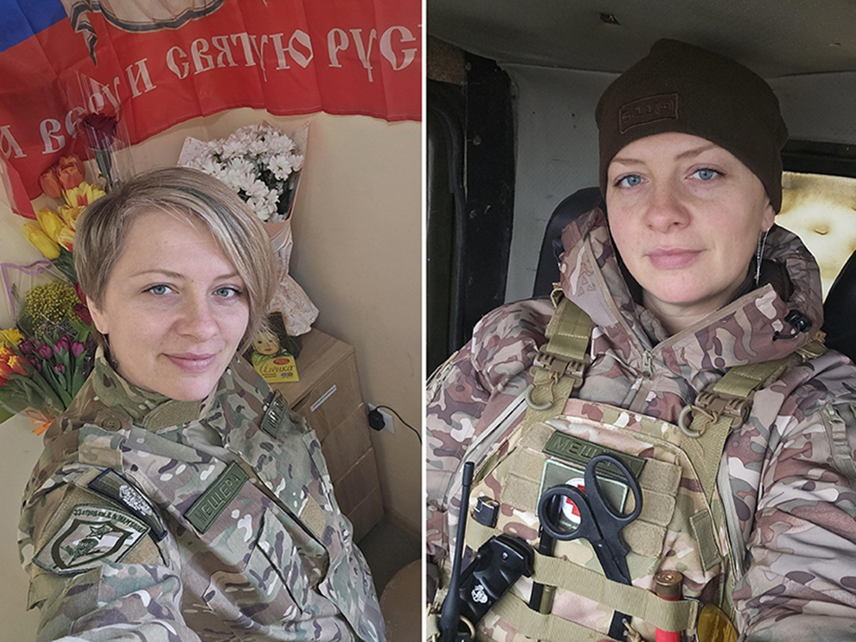 Фельдшер боевой группы Оксана Камскова, позывной «Мещера»