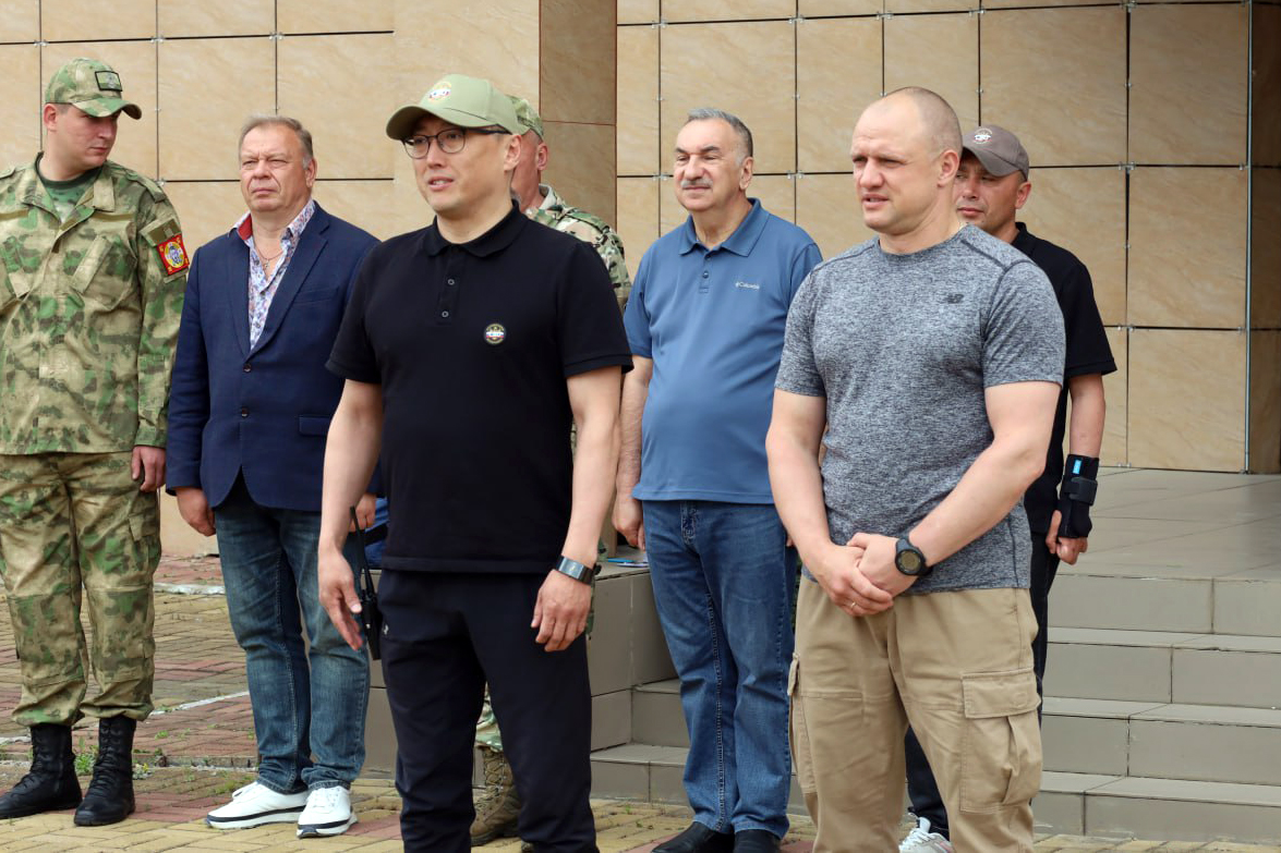 Этап военно-спортивной игры «Победа» в Биробиджане