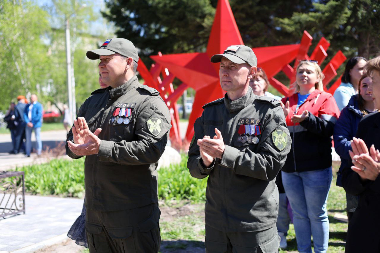 Ассоциация ветеранов СВО Алтайского края на патриотической акции Свеча памяти