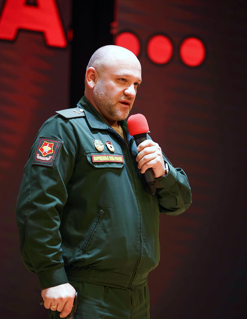 Председатель Ассоциации ветеранов СВО Алтайского края Владимир Громов